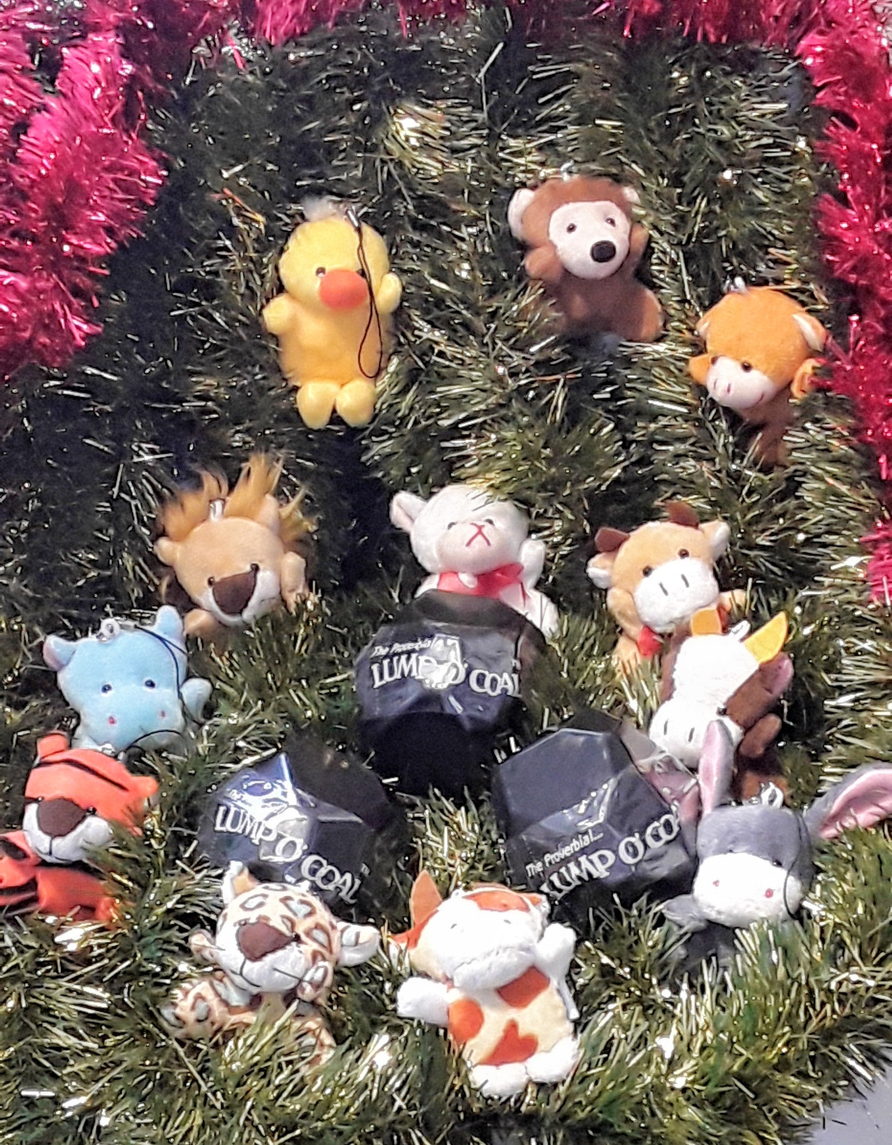 "GOSSLER' - April Stuffy - The Proverbial Lump O Coal