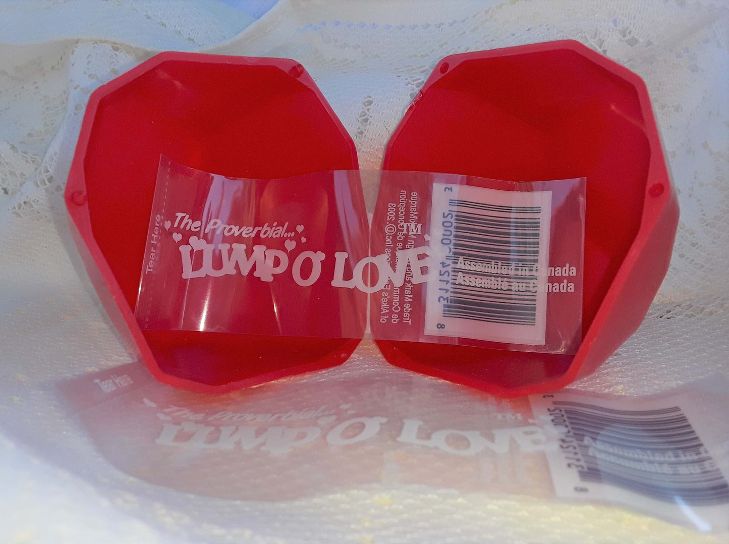 Lump O' Love Container with Shrink TM label only - The Proverbial Lump O' Coal TM