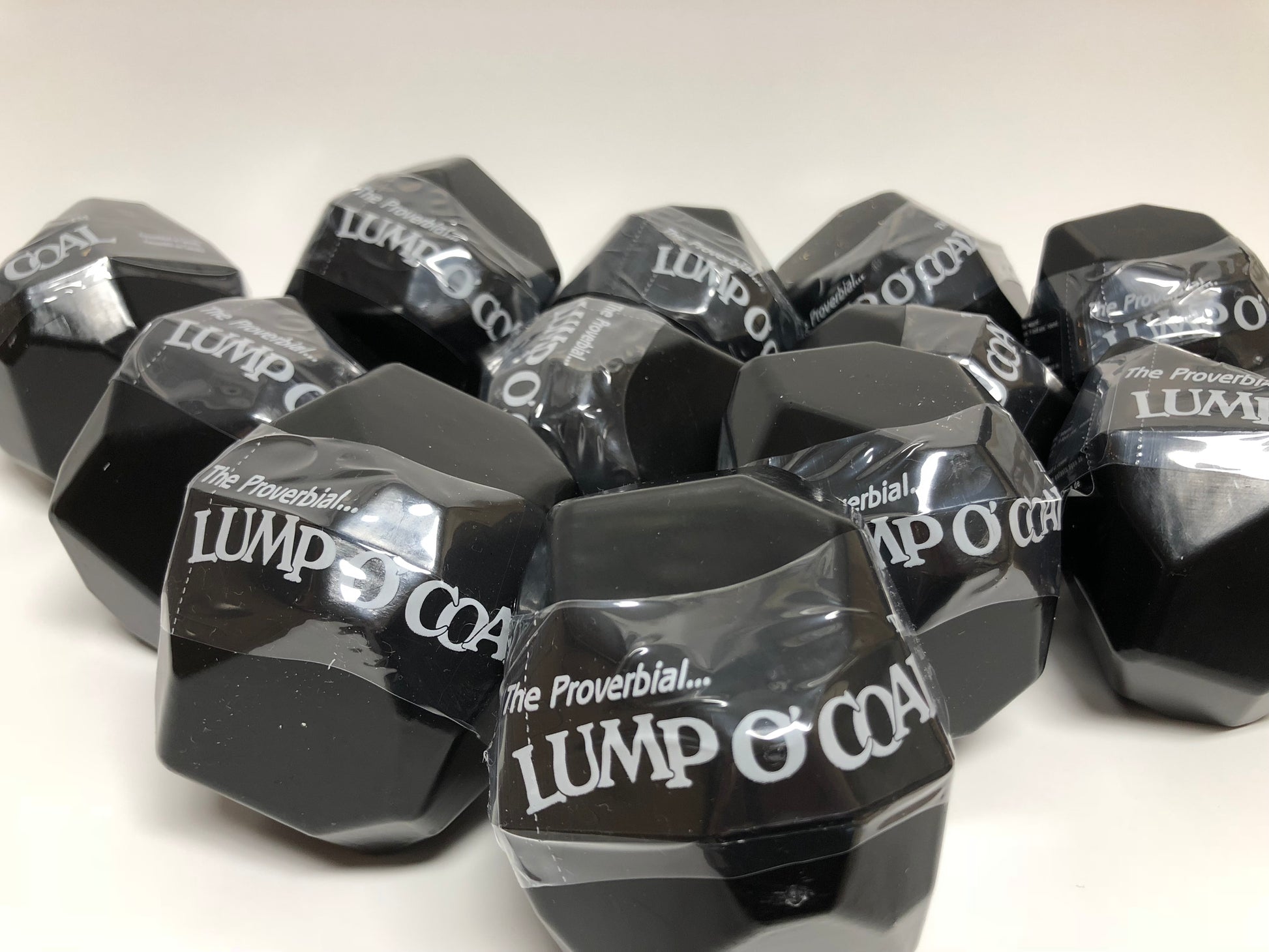 Lump O' Coal Case of 72- Prepack of Counter Pop-up Displays - The Proverbial Lump O' Coal TM